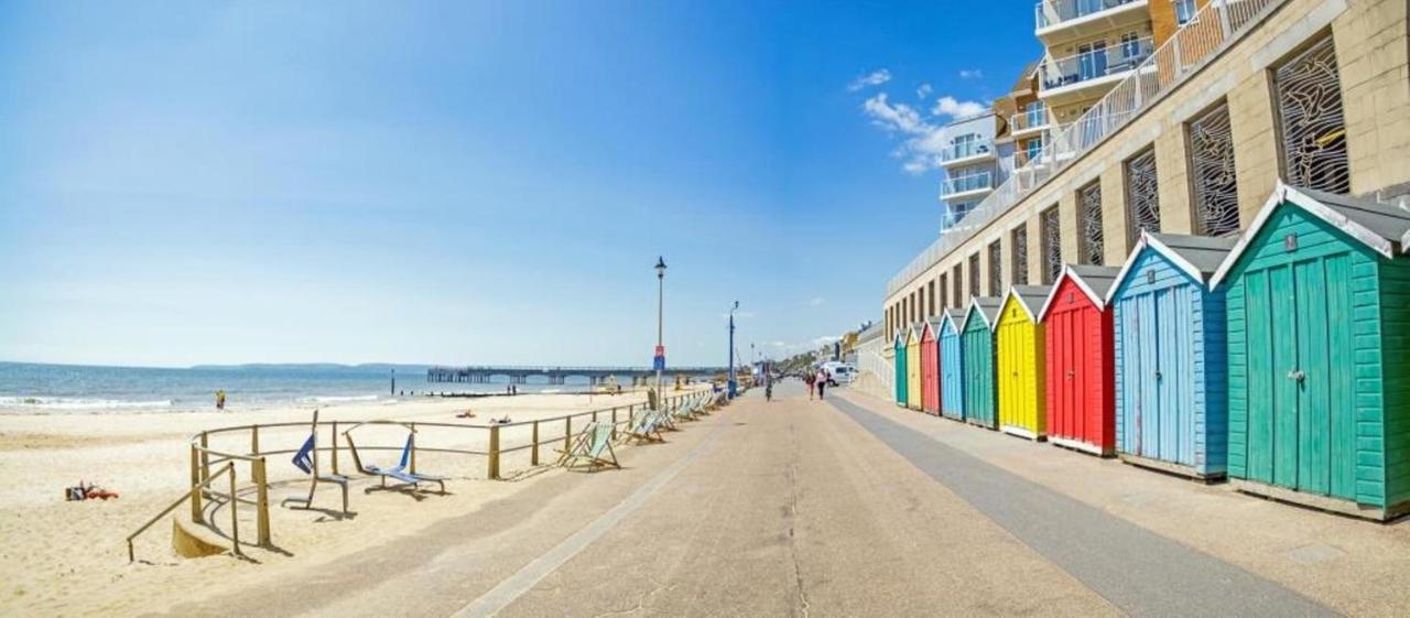 Bournecoast - Stylish Flat With Balcony - Sea Views - 10 Min Walk To Beach - Parking - Wifi - Fm8407 Bournemouth Dış mekan fotoğraf